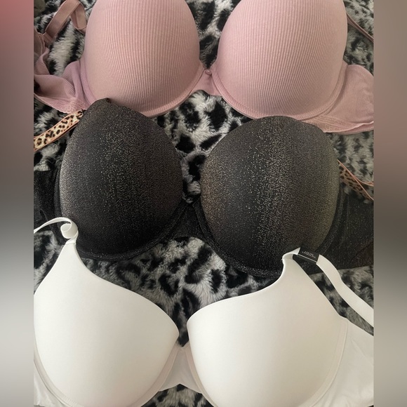 Victoria's Secret Other - 3 brand new Victoria secret push up perfect shape bras size 38D